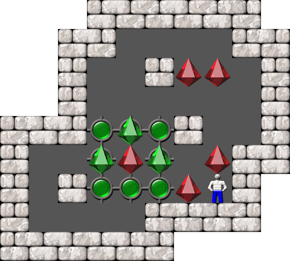 Sokoban Kevin 15 level 36